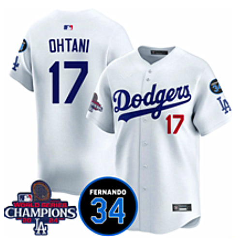 Los Angeles Dodgers Los Angeles Dodgers 17# Ohtani Men's and Women's Kids Baseball Jersey
