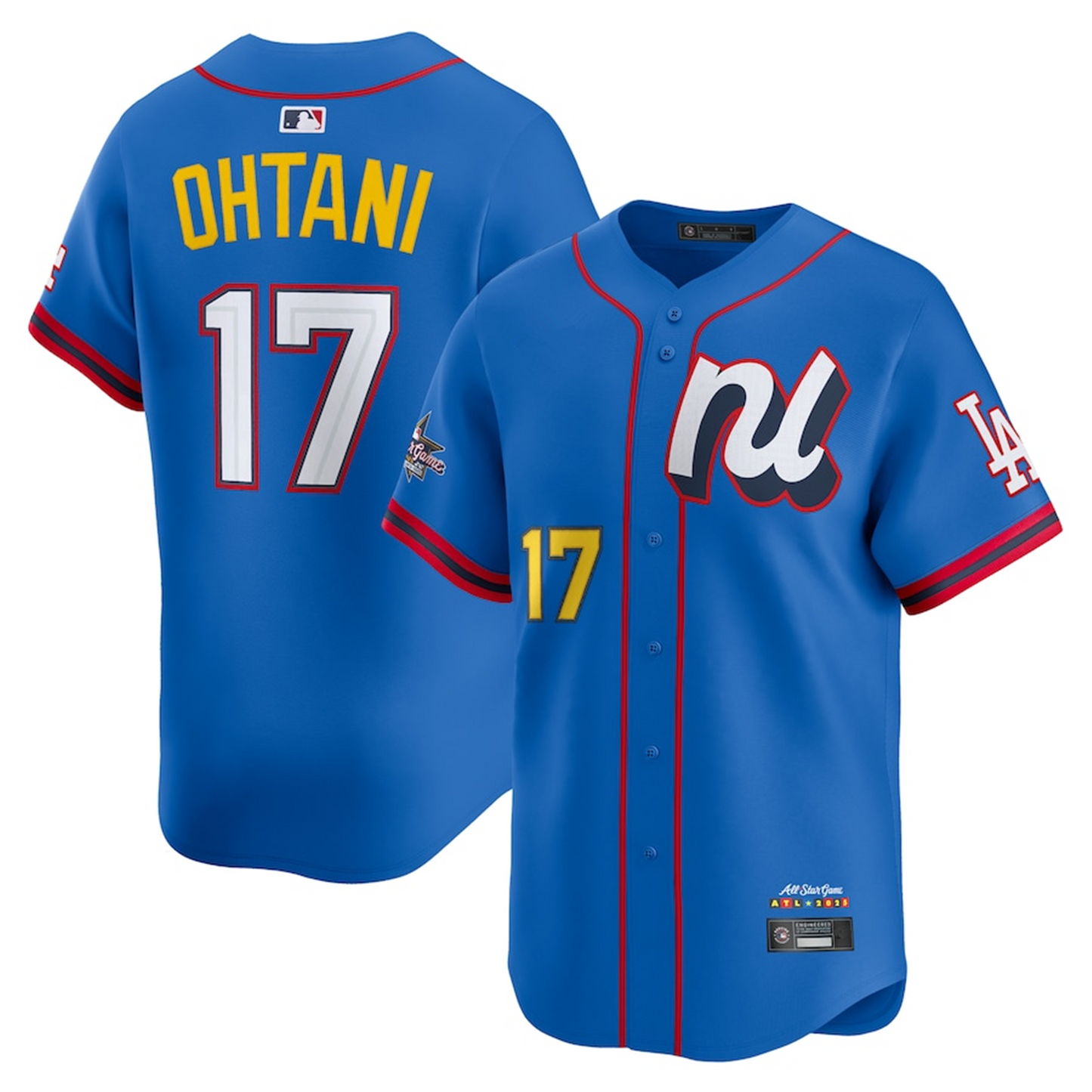 Los Angeles Dodgers Los Angeles Dodgers 17# Ohtani Men's and Women's Kids Baseball Jersey