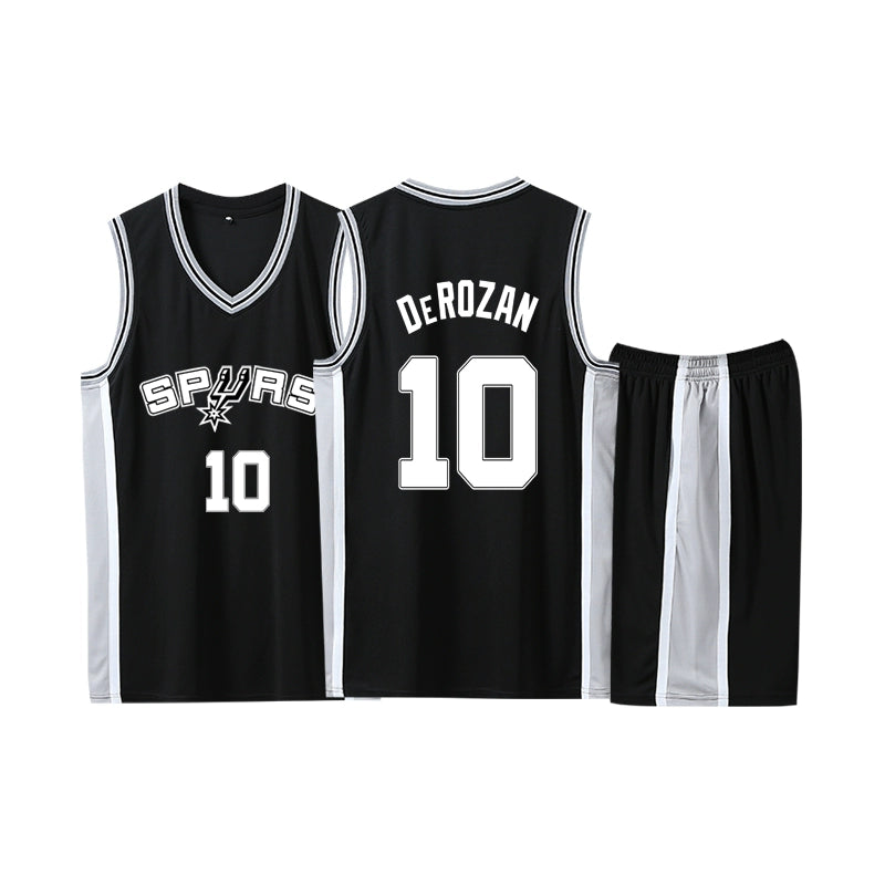 Spurs Jersey No. 21 Duncan Leonard Ginobili Jersey Leonard Aldridge Basketball Wear Suit