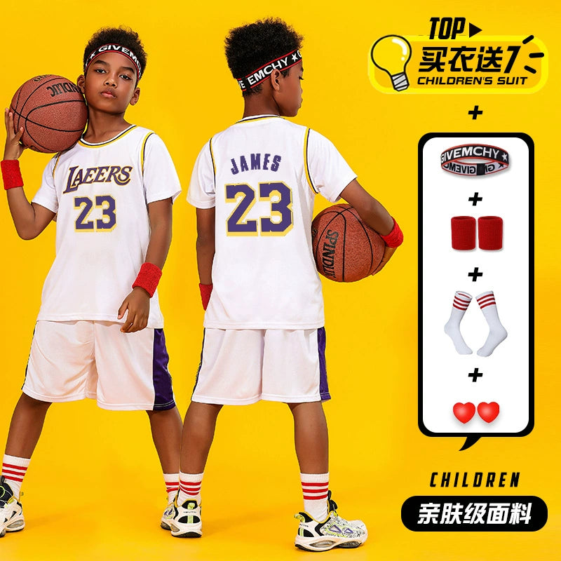James Suit Girl 24 Th Kids Basketball Wear