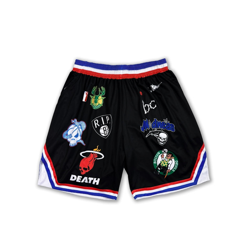 SD Basketball Wear Reapers Street Ball Competition Team Uniform Men's Street Vest Training Basketball Jersey American Fighter Quick-Drying