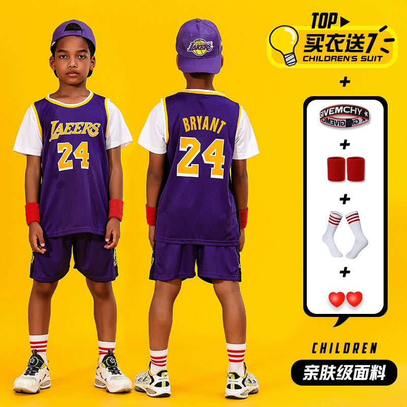 James Suit Girl 24 Th Kids Basketball Wear