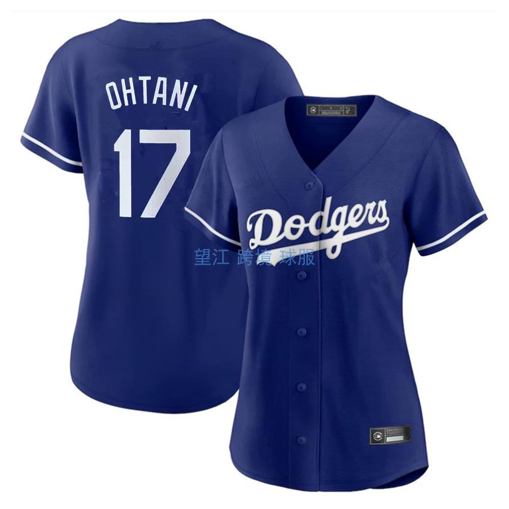 Los Angeles Dodgers Los Angeles Dodgers 17# Ohtani Men's and Women's Kids Baseball Jersey