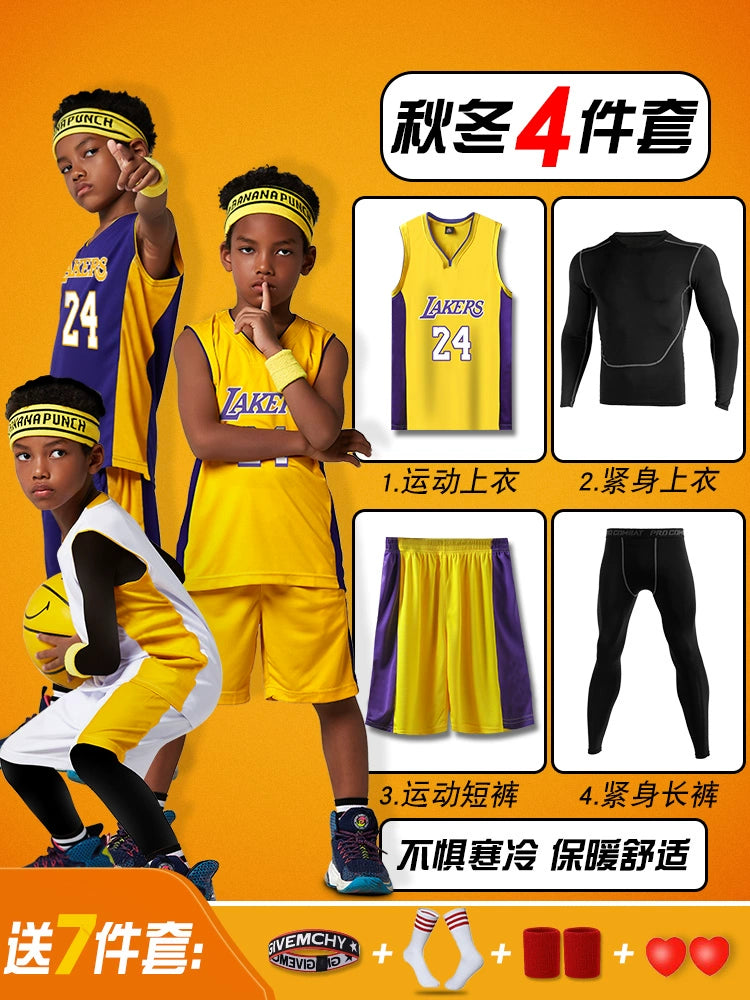 James Suit Girl 24 Th Kids Basketball Wear