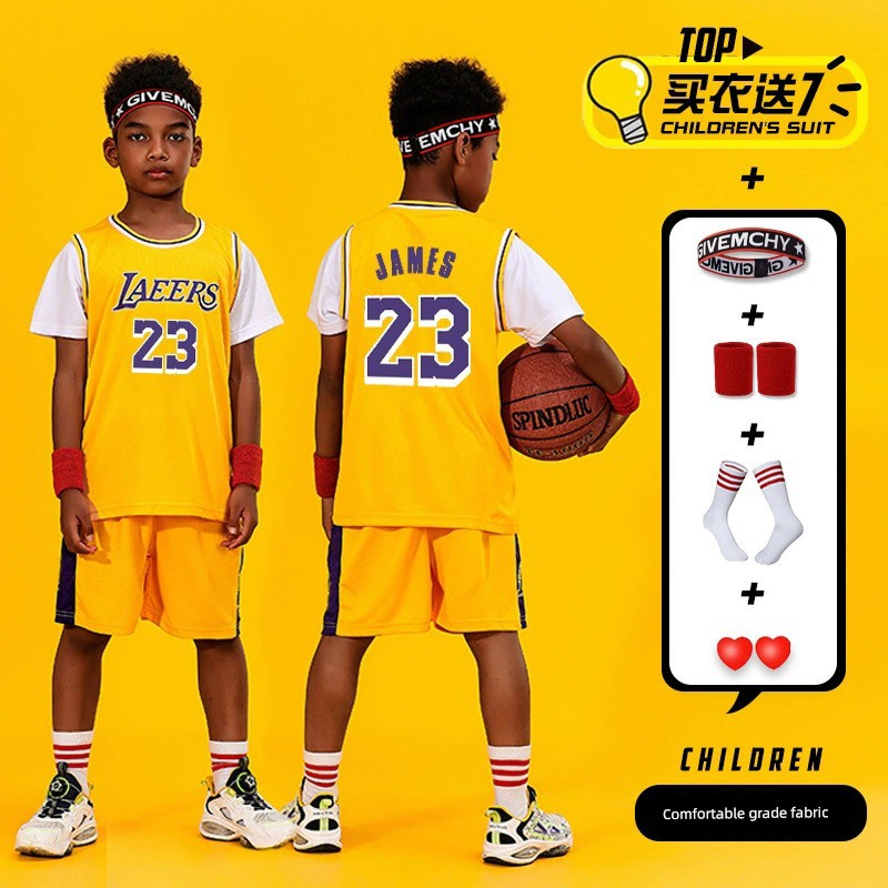 James Suit Girl 24 Th Kids Basketball Wear