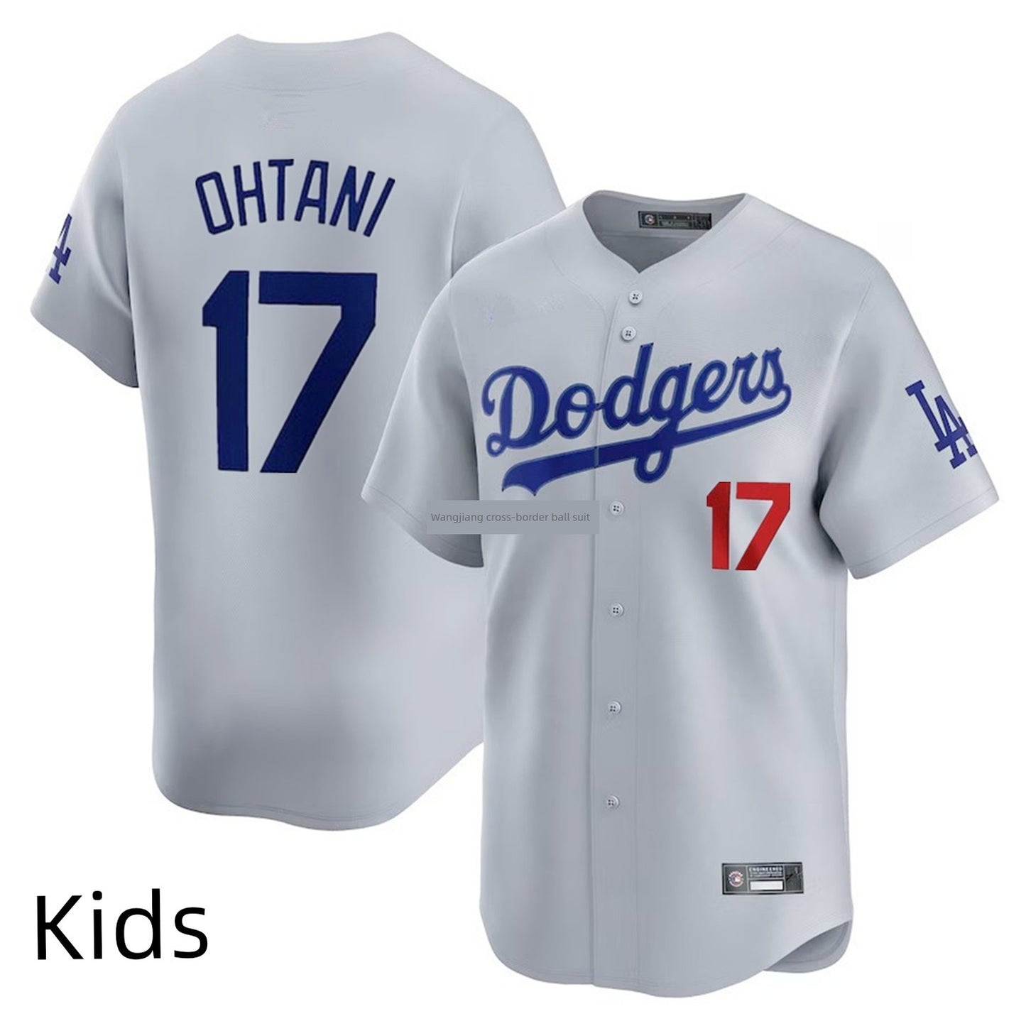 Los Angeles Dodgers Los Angeles Dodgers 17# Ohtani Men's and Women's Kids Baseball Jersey