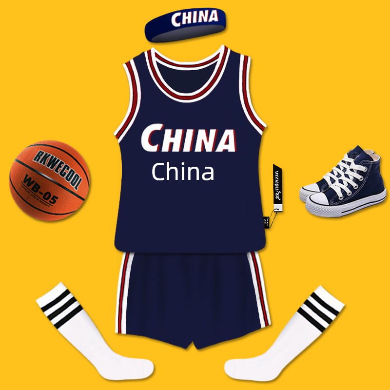Basketball Wear Suit Pure Cotton Matching Jersey Photo Baby Birthday Party James 23 Kobe 24 Boys and Girls Costumes