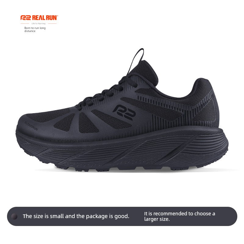 R2 Easy Thick-Soled Shock Absorbing Spring & Fall Skipping Rope Running Shoes
