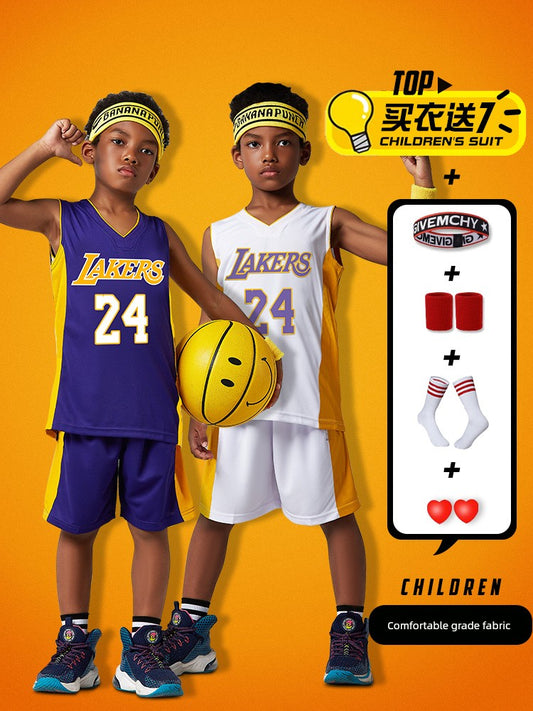 James Suit Girl 24 Th Kids Basketball Wear