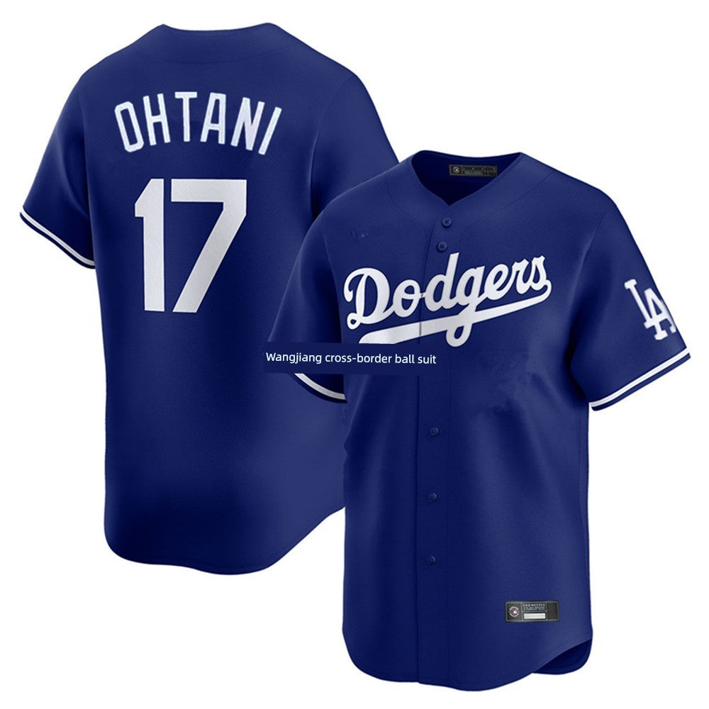 Los Angeles Dodgers Los Angeles Dodgers 17# Ohtani Men's and Women's Kids Baseball Jersey