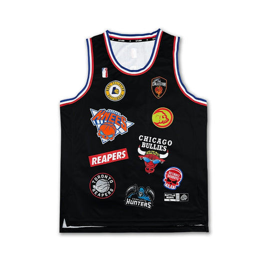 SD Basketball Wear Reapers Street Ball Competition Team Uniform Men's Street Vest Training Basketball Jersey American Fighter Quick-Drying