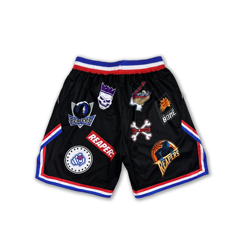 SD Basketball Wear Reapers Street Ball Competition Team Uniform Men's Street Vest Training Basketball Jersey American Fighter Quick-Drying