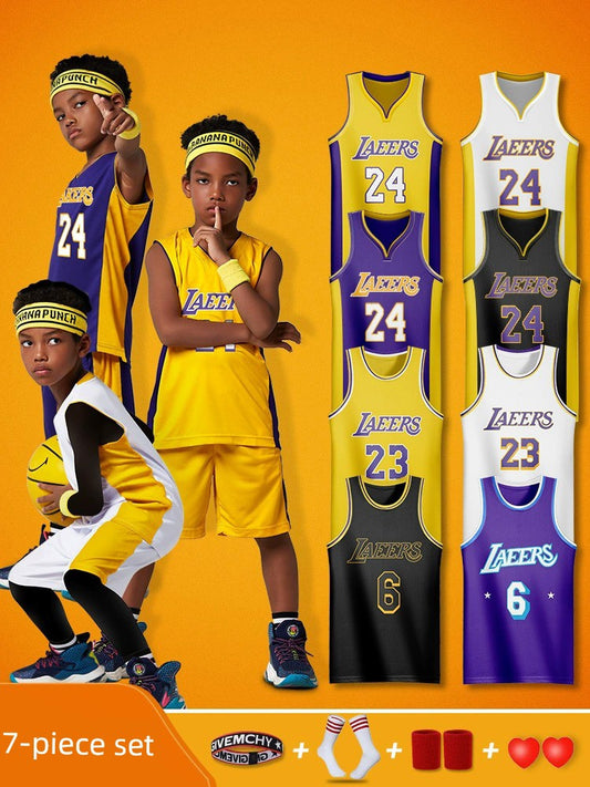 James Suit Girl 24 Th Kids Basketball Wear