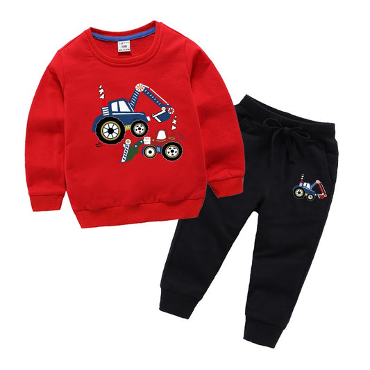 Balala Sweater Spring and Autumn Stylish Excavator Children's Clothing